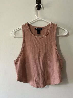 Revamped Women’s Waffleknit Cropped Tank Top